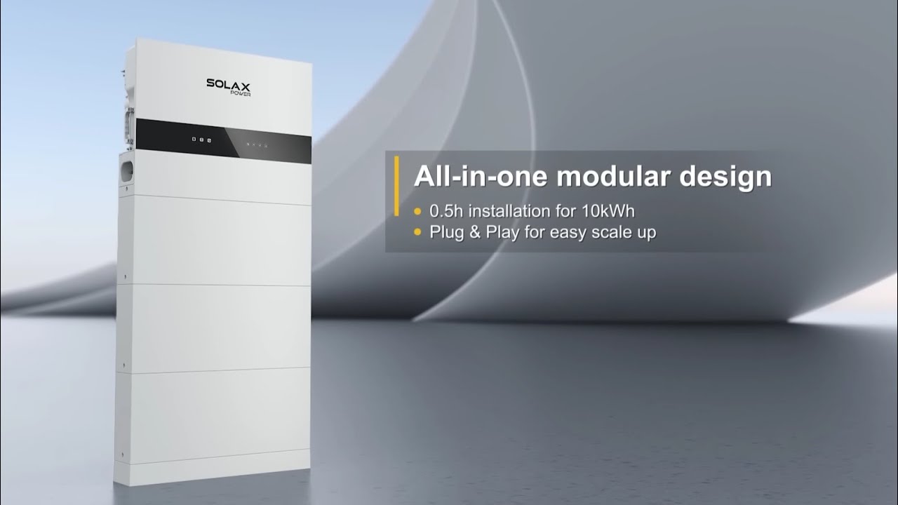 SolaX Product | SolaX X1/X3-IES Integrated Energy Storage Solution Introduction