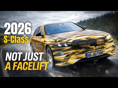 Mercedes Quietly Rebuilt the S Class for 2026