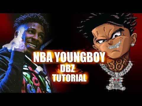 NBA YOUNGBOY - DBZ FULL Tutorial  SATISFYING ART