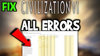 Civilization 6 – How to Fix All Errors – Complete Tutorial