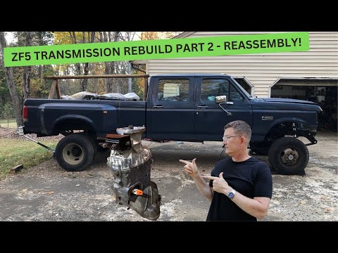 ZF5 Transmission Rebuild Part 2 - Reassembly!  Episode 24, Project Brutus.
