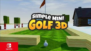 Simple Mini Golf 3D Nintendo switch gameplay