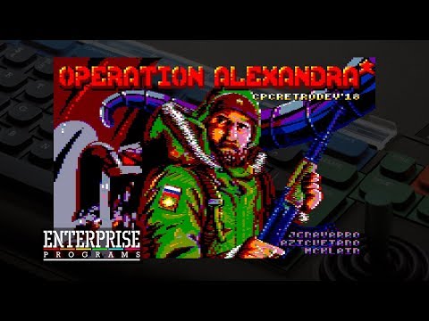 Operation Alexandra (Enterprise 128k game)
