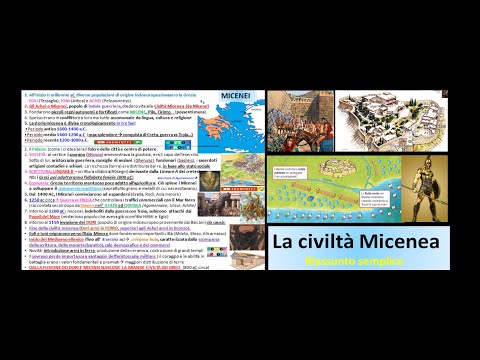 🏛 ✅ I MICENEI riassunto + guerra vs Troia + Medioevo Ellenico + invasione dei Dori