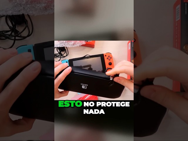 Vídeo relacionado con ivoler Funda para Nintendo Switch/Switch OLED, Fundas Protectora Dura de Lujo para Interruptor portátil- Azul/Rojo