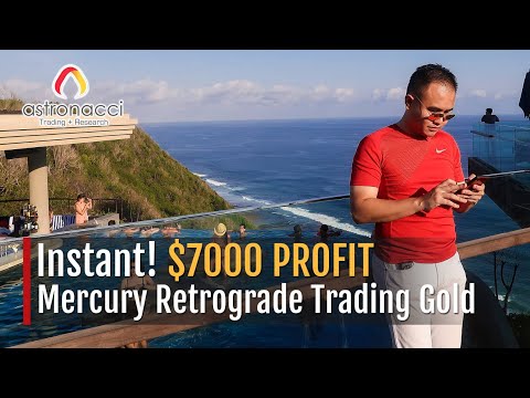 Instant! $7,000 PROFIT Mercury Retrograde Trading Gold