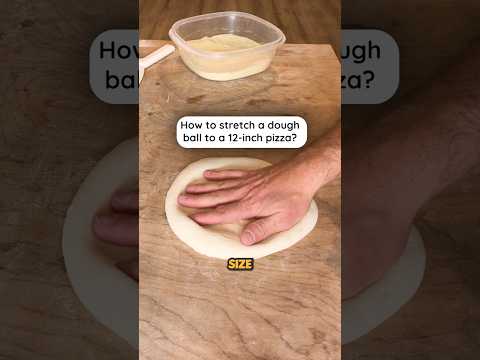 The Pizza Dough Trick You Didn’t Know You Needed! 👌 #PizzaLovers #KitchenHacks