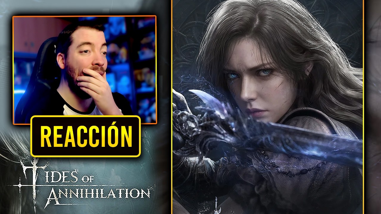 MENUDO ESPECTÁCULO! Mi REACCIÓN a TIDES OF ANNIHILATION y su NUEVA DEMO y GAMEPLAY