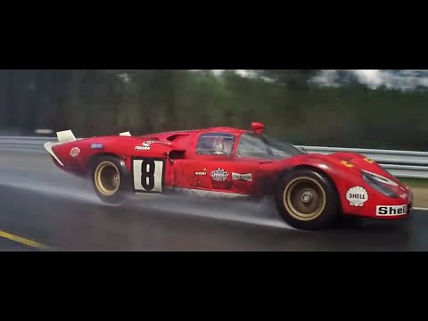Le Mans racing sequences (from the 1971 film)