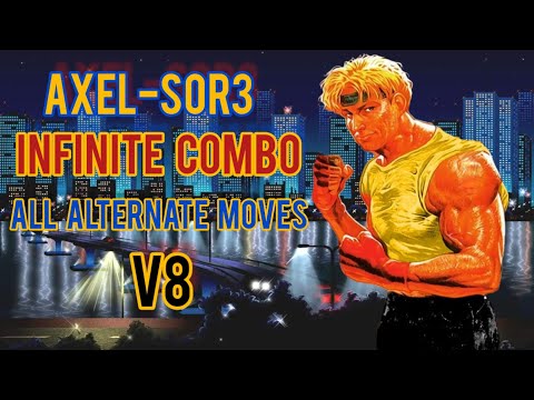 Streets of Rage 4 - Infinite Axel-Sor3 with all alternate moves