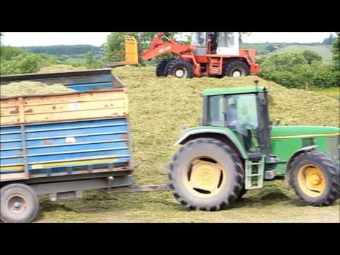 Silage making  2016  Cappantymore  Meelick Co. Clare