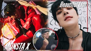 MONSTA X 'Beautiful Liar' MV REACTION | MONSTA X DID NOT 🧎🏽‍♂️