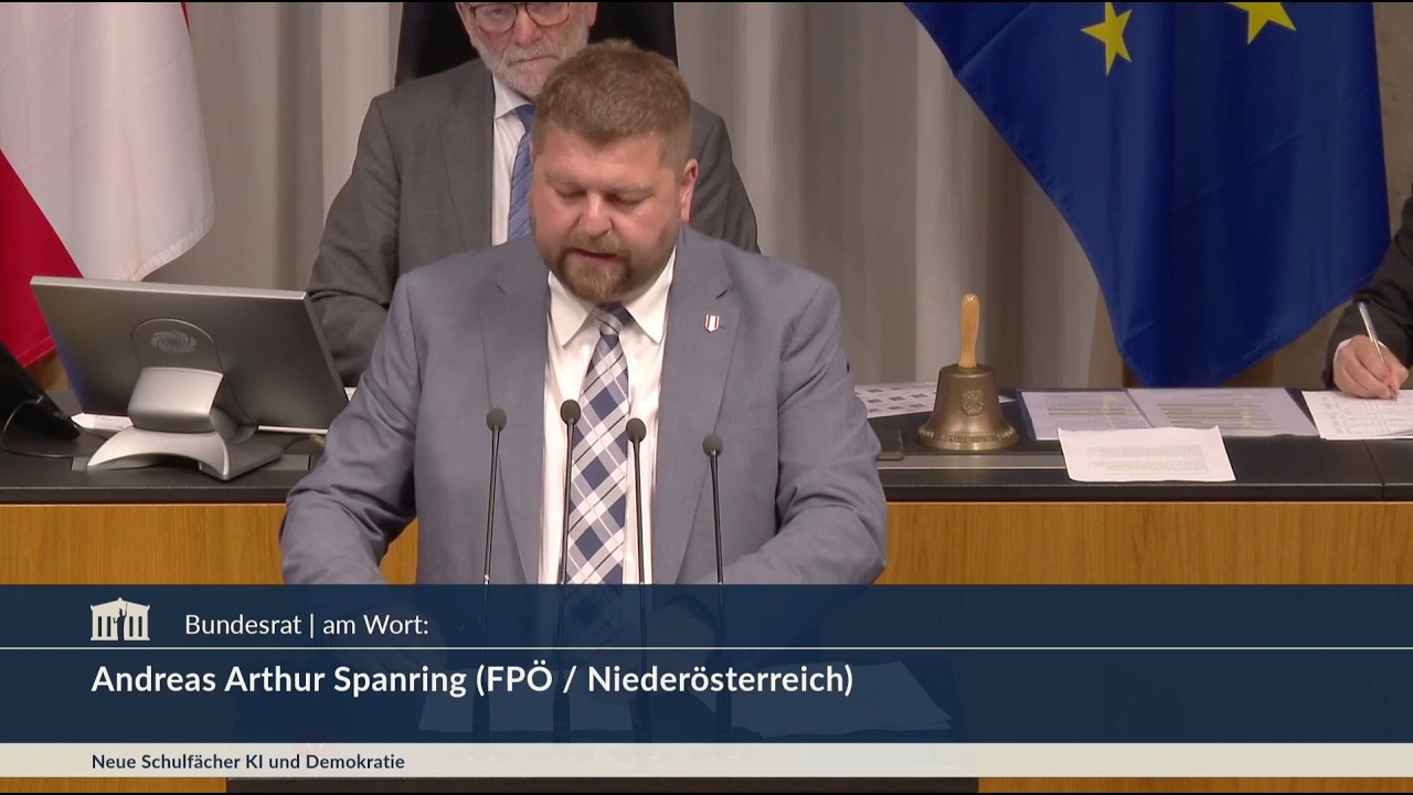 Andreas Arthur Spanring - Neue Schulfächer KI und Demokratie - 16.7.2026