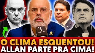 🚨 ALLAN DOS SANTOS DETONA MORAES: “PAREM COM A PERSEGUIÇÃO A BOLSONARO”