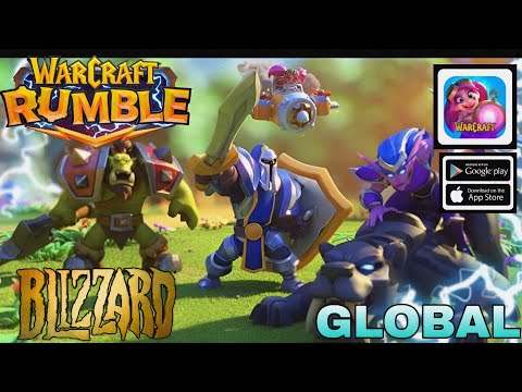 Warcraft Rumble Gameplay Global ( Blizzard ) For Android and ios ( Beta Test ) - YouTube