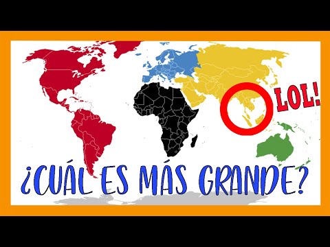 Los CONTINENTES y OCÉANOS del mundo - Explicación y resumen