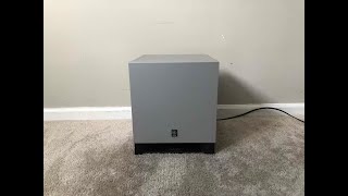 Video thumbnail for Yamaha YST-SW010 Home Theater Powered Active Subwoofer by Audio Electronics
