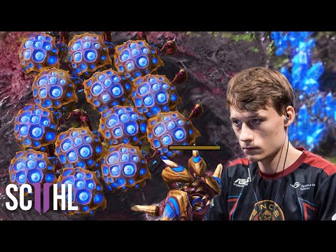 Serral's MASS SWARM HOSTS vs. Neeb - Starcraft 2