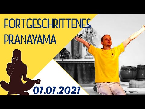 Fortgeschrittenes Pranayama mit Mahindra - Yoga Vidya Live 07:00 - 01.01.2021