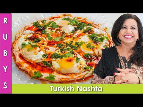Turkish Nashta with 3 Types of Sauces & Fried Eggs Recipe in Urdu Hindi -RKK