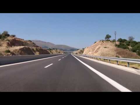 A7 (Nestani toll station - Gefyra (Sparti A71)) Greece August 2016