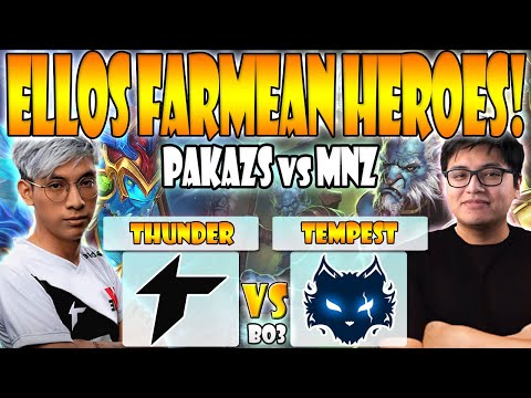 THUNDER AWAKEN VS TEMPEST BO3[GAME 1]SEMIFINAL-PAKAZS VS MNZ-ESL ONE MALAYSIA-DOTA 2 PRO