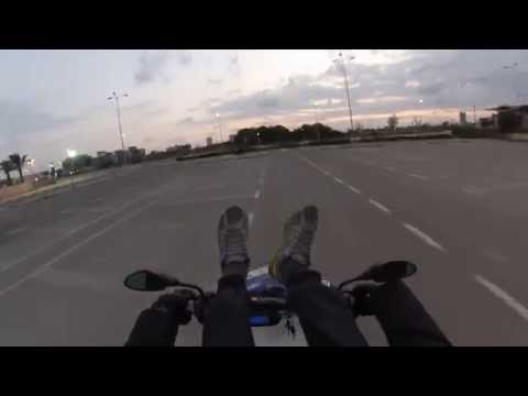 YAMAHA BWs 70cc full MHR racing - wheelie