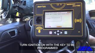 2015 FORD FIESTA BLADED KEY PROGRAMMING WITH ZED-FULL