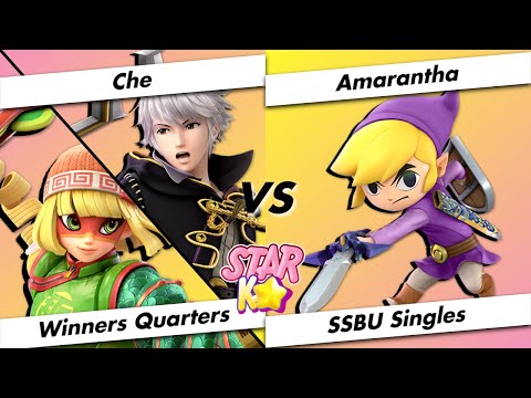 Star K.O. 2 Winners Quarters - Che (Robin/Min Min) Vs. BIG | Amarantha (Toon Link) - SSBU