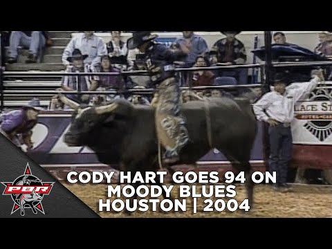 Cody Hart GOES 94 on World Champion Bull Moody Blues | 1999