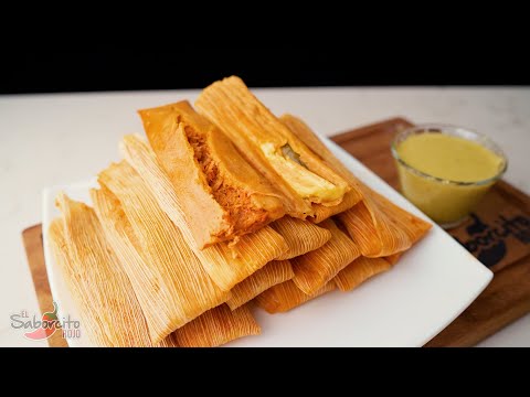 Los Mejores Tamales de Carne, Frijoles y Queso - "El Saborcito Rojo"