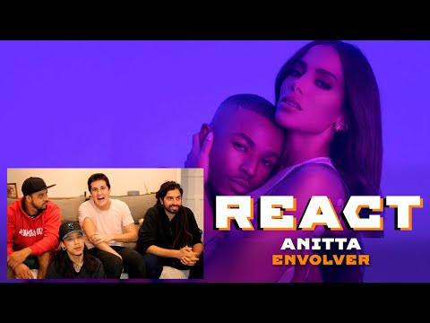 react ANITTA - ENVOLVER (Official Music Video) ???? reagindo