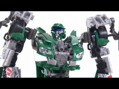 Video Review of the Transformers 3 Dark of the Moon (DOTM) ; Human Alliance Roadbuster