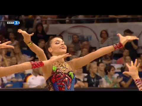 Group Russia 2 Hoops 3 Clubs Final World RG Championships Stuttgart 2015