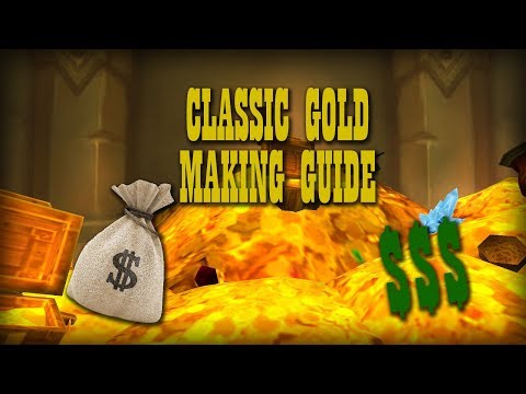 Make 25-50 Gold Per Hour At Lvl 40?!? Classic Preparations