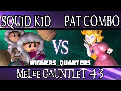 Melee Gauntlet 43 - EGL|Squid Kid (Ice Climbers) vs Pat Combo (Peach)