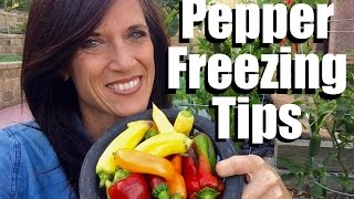 Pepper Freezing Tips - Quick and Easy