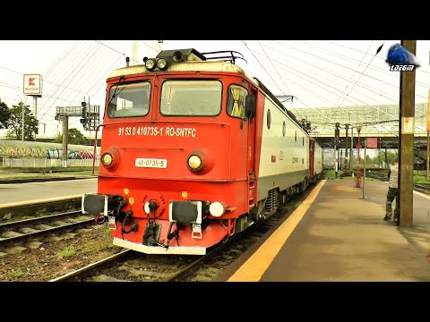 060-EA1 41-0735-1 & 41-0219-6 & IR1696 Timișoara Nord-București Nord in Gara de Nord 07 October 2020