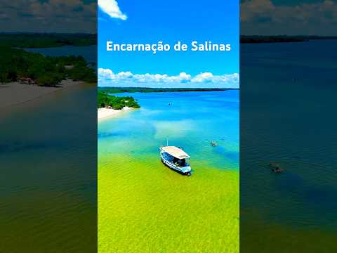 Encarnação de Salinas. Distrito de Salinas da Margarida - Bahia. #drone #praia #salinasdamargarida