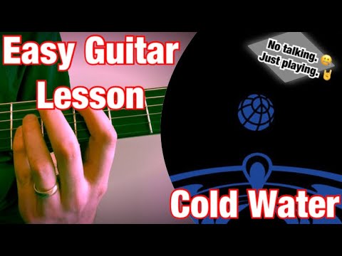 Major Lazer & Justin Bieber - Cold Water | Guitar Lesson