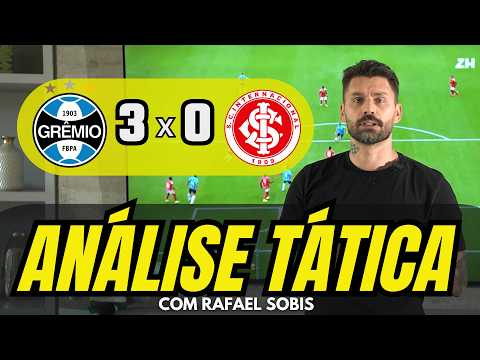 RAFAEL SOBIS FAZ ANÁLISE TÁTICA DE GRÊMIO 3 X 0 INTERNACIONAL, PELO GAUCHÃO 2026
