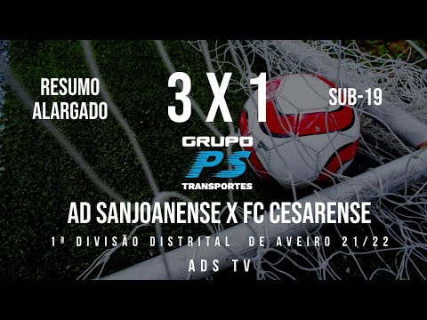 🔴 Highlights 🏆 Sub-19 ⚽ AD Sanjoanense x FC Cesarense - 29ª Jornada