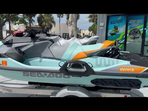2024 SEA-DOO GTX LIMITED 300 SOUND SYSTEM IDF PMC SINGLE TRAILER