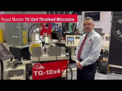 IMTS 2023 TG 12x4 Thrufeed Microsize Walk Through