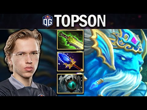 OG.TOPSON MORPHLING WITH ETHEREAL-AGHANIMS - DOTA 2 7.28 GAMEPLAY