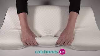 Colchones.es almohada cervical Ergonómica Aloe Vera, de Pikolín Home anuncio