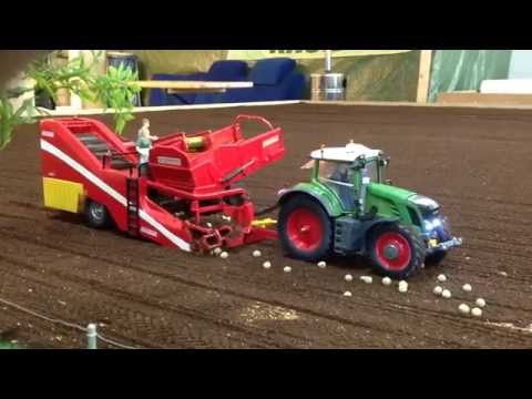 Grimme Kartoffelroder bei Hof Mohr Siku Control