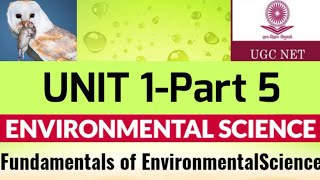 Ecology-Fundamentals of EnvironmentalScience/NTA-UGC NET ENVIRONMENTAL SCIENCE(Part 5)