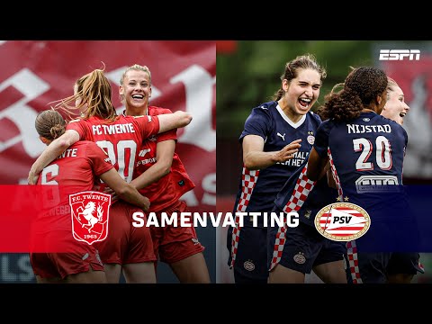 VEERKRACHTIG Twente KNOKT ZICH TERUG 👊🤯  | Samenvatting FC Twente Vrouwen - PSV Vrouwen