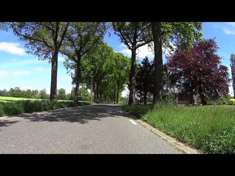 fietsen van Veenendaal De Klomp naar Amersfoort met de (reclining bicycle) flevotrike part 2